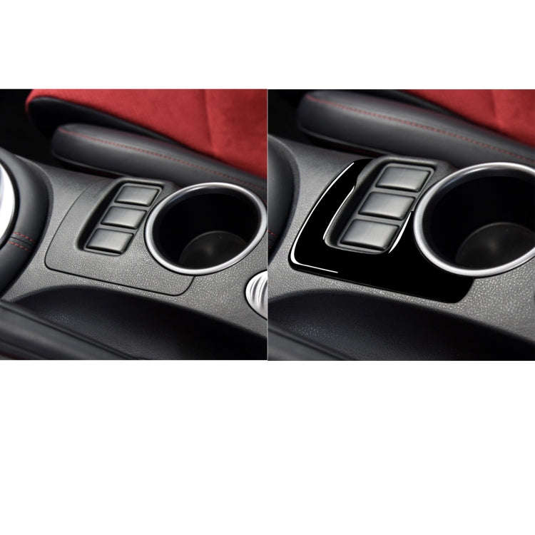 For Nissan 370Z Z34 2009- Car Central Control Heating Button Decorative Sticker, Left and Right D...