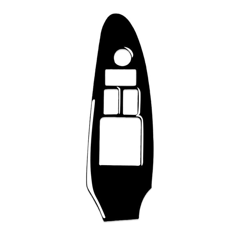 For Nissan 370Z Z34 2009- Car Driver Side Door Lift Panel with Hole Decorative Sticker, Left Driv...