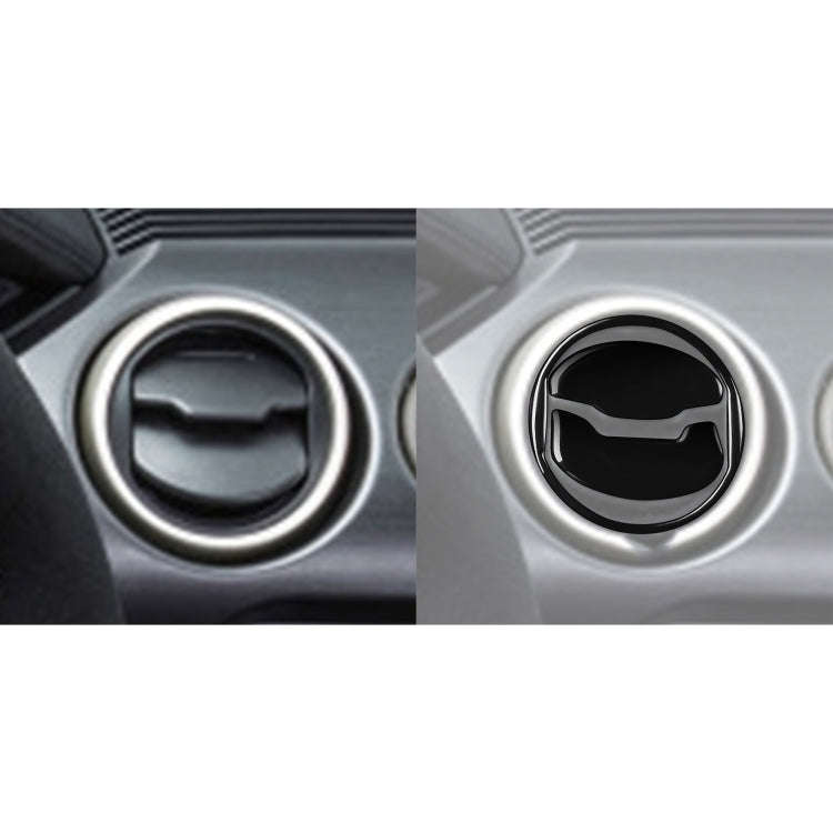 For Ford Mustang 2015-2020 6 in 1 Car Air Outlet Decorative Sticker, Left and Right Drive Univers...