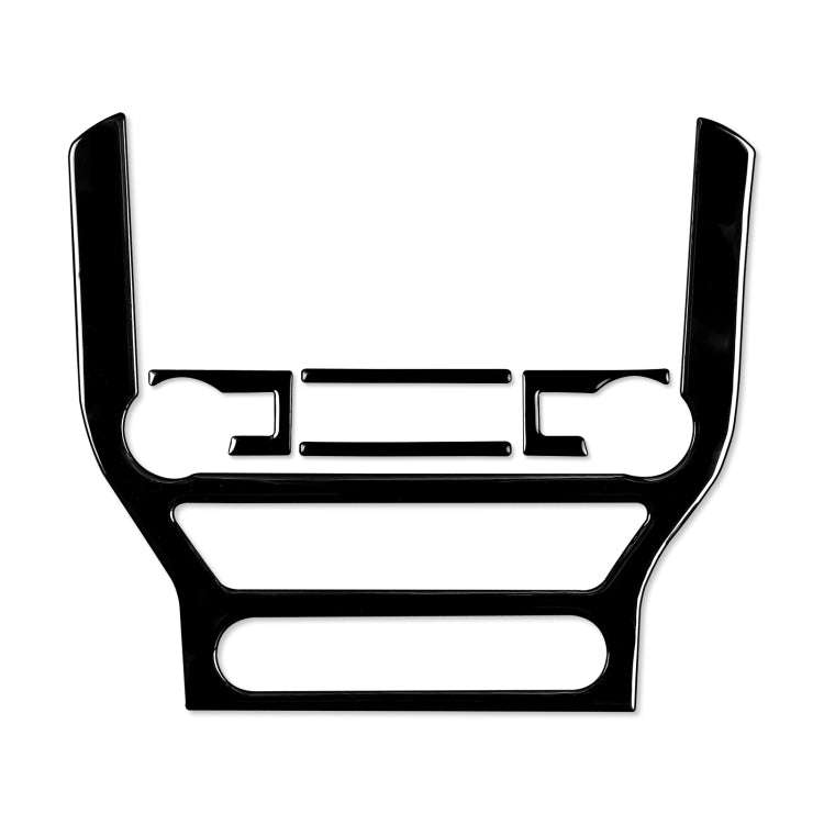 For Ford Mustang 2015-2020 Car Central Control CD Frame Decorative Sticker, Left and Right Drive ...