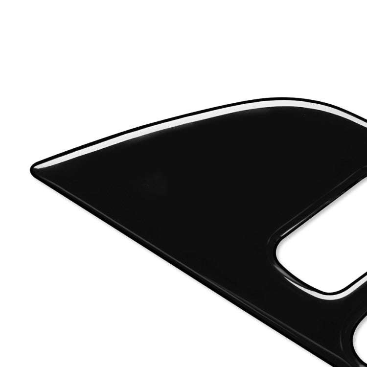 For Ford Mustang 2015-2020 Car Door Panel Decorative Sticker, Left and Right Drive Universal (Black)