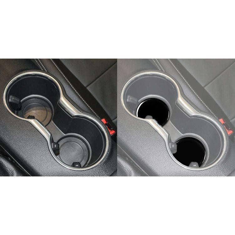 For Ford Mustang 2015-2020 Car Water Cup Holder Base Decorative Sticker, Left and Right Drive Uni...