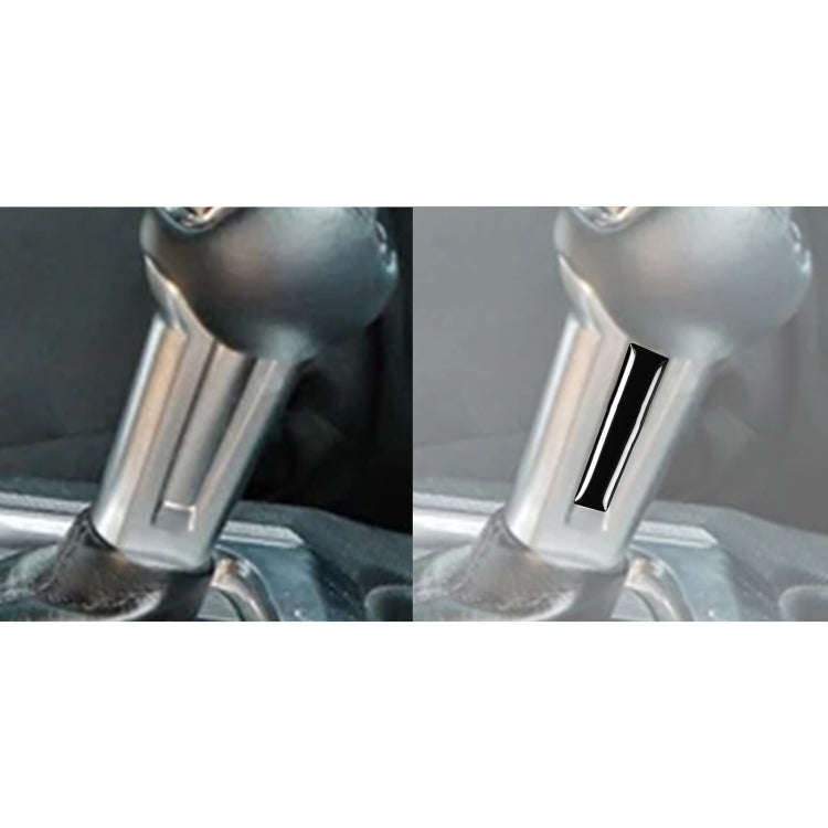 For Ford Mustang 2015-2020 Car Both Sides of Gear Handle Decorative Sticker, Left and Right Drive...