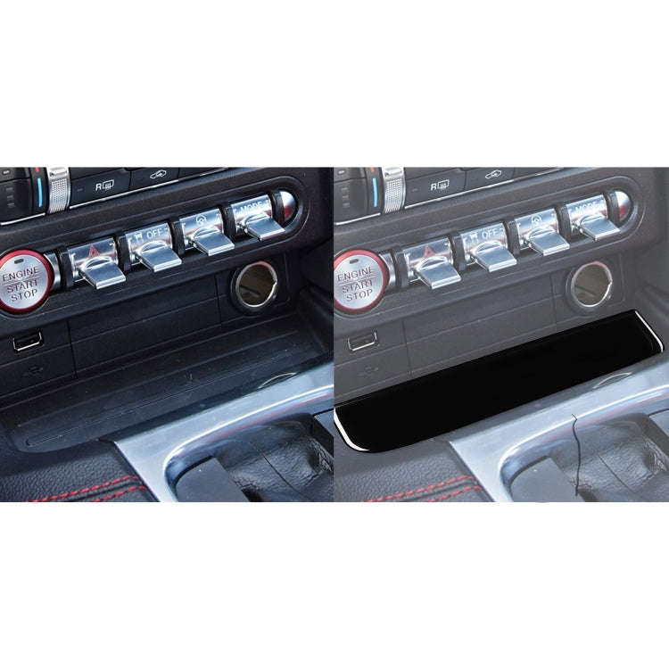 For Ford Mustang 2015-2020 Car Water Cup Holder Upper Decorative Sticker, Left and Right Drive Un...