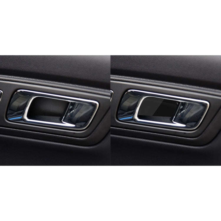 For Ford Mustang 2015-2020 Car Inside Door Bowl Decorative Sticker, Left and Right Drive Universa...