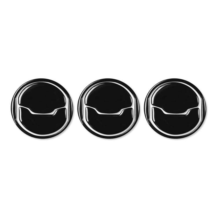 For Ford Mustang 2015-2020 9 in 1 Car Air Outlet Decorative Sticker, Left and Right Drive Univers...