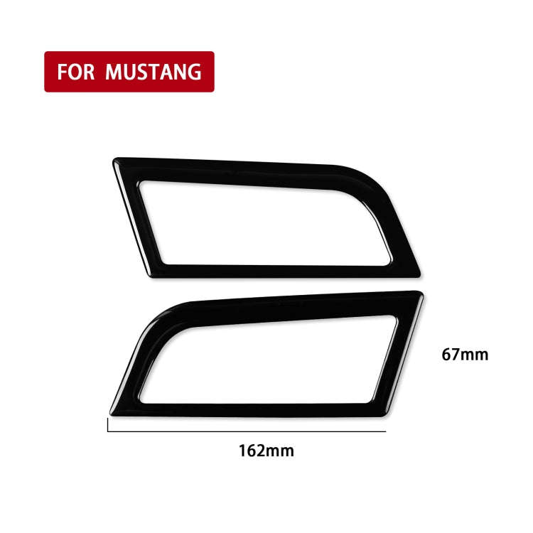 For Ford Mustang 2015-2020 Car Side Air Outlet Decorative Sticker, Left and Right Drive Universal...