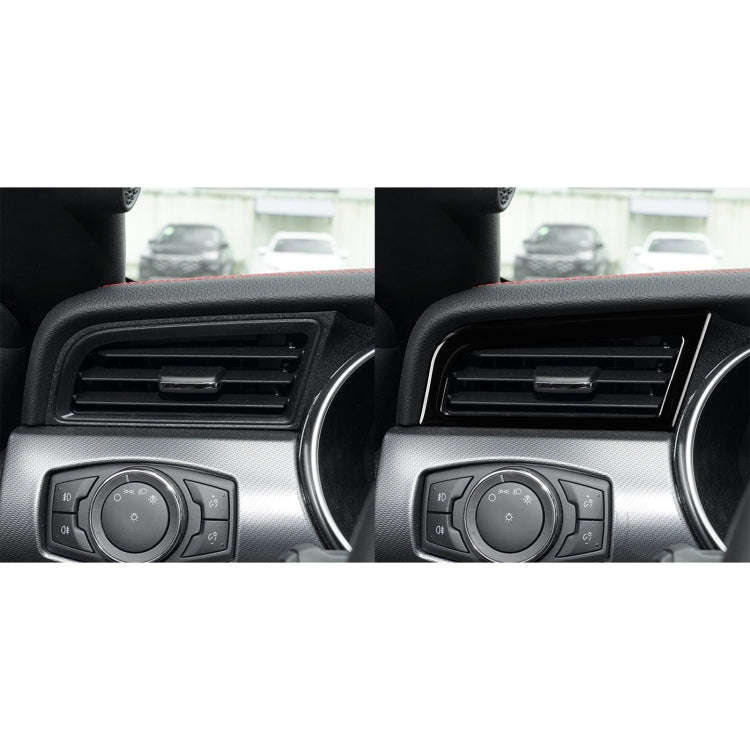 For Ford Mustang 2015-2020 Car Side Air Outlet Decorative Sticker, Left and Right Drive Universal...