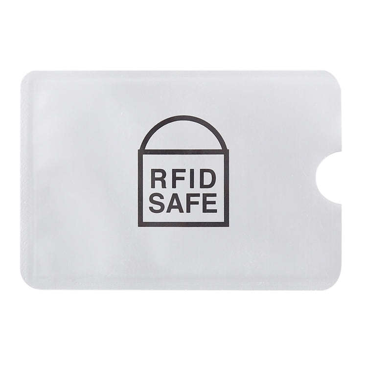100pcs Aluminum Foil Anti Theft RFID Blocking Sleeve Card Protector, Size: 9.1*6.3cm