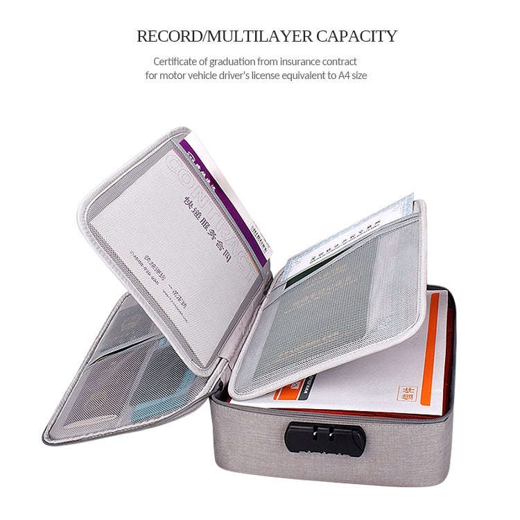 ZJ02 Waterproof Polyester Multi-layer Document Storage Bag Laptop Bag  for All Sizes of Laptops, ...