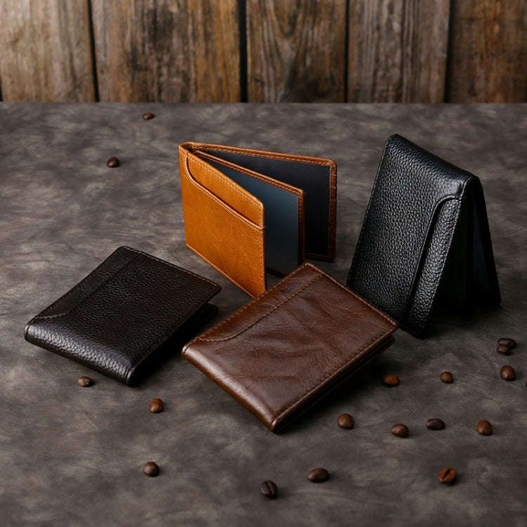 TP-055 Litchi Texture Leather Multi-function Motor Vehicle Driving License Card Folder(Black)