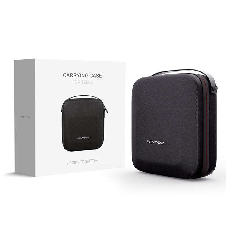 PGYTECH Portable PU Nylon EVA Storage Bag for DJI TELLO(Black)