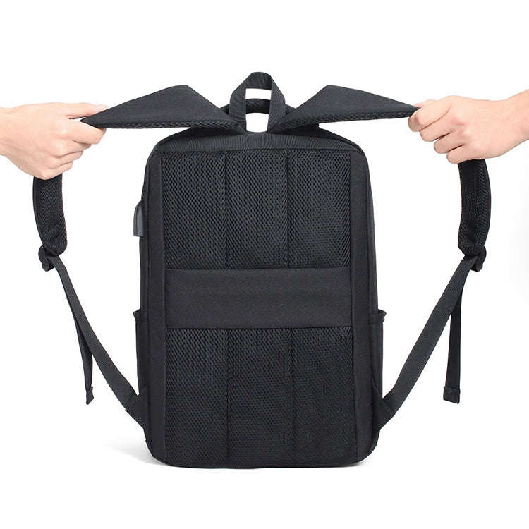 cxs-611 Multifunctional Oxford Laptop Bag Backpack(Dark Blue)