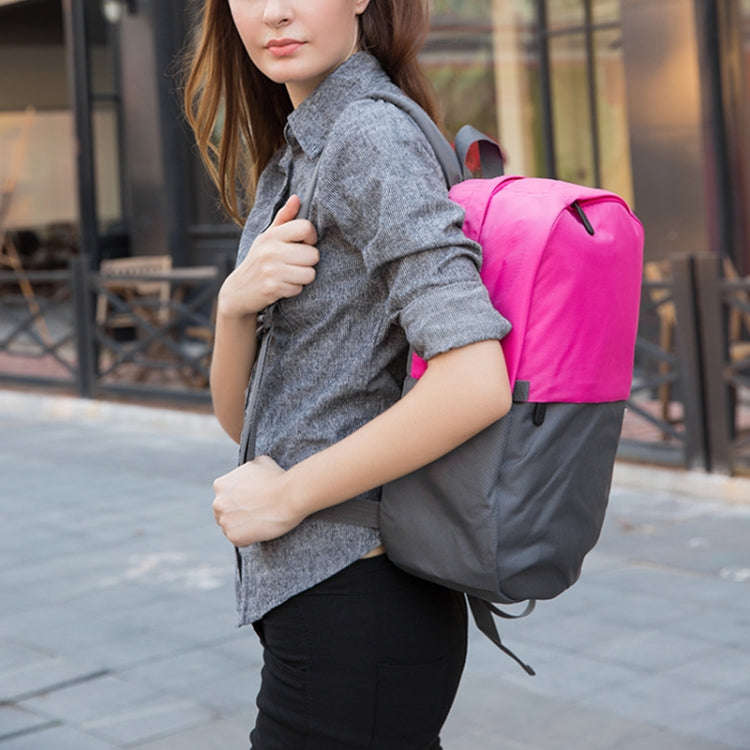 POFOKO XY Series 13.3 inch Fashion Color Matching Multi-functional Backpack Computer Bag, Size: S...