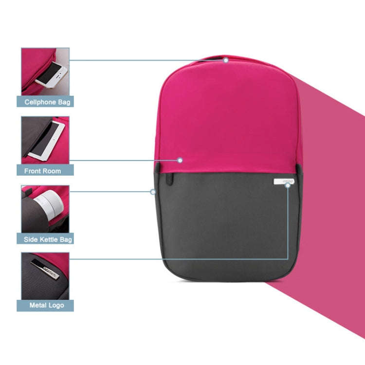 POFOKO XY Series 13.3 inch Fashion Color Matching Multi-functional Backpack Computer Bag, Size: S...