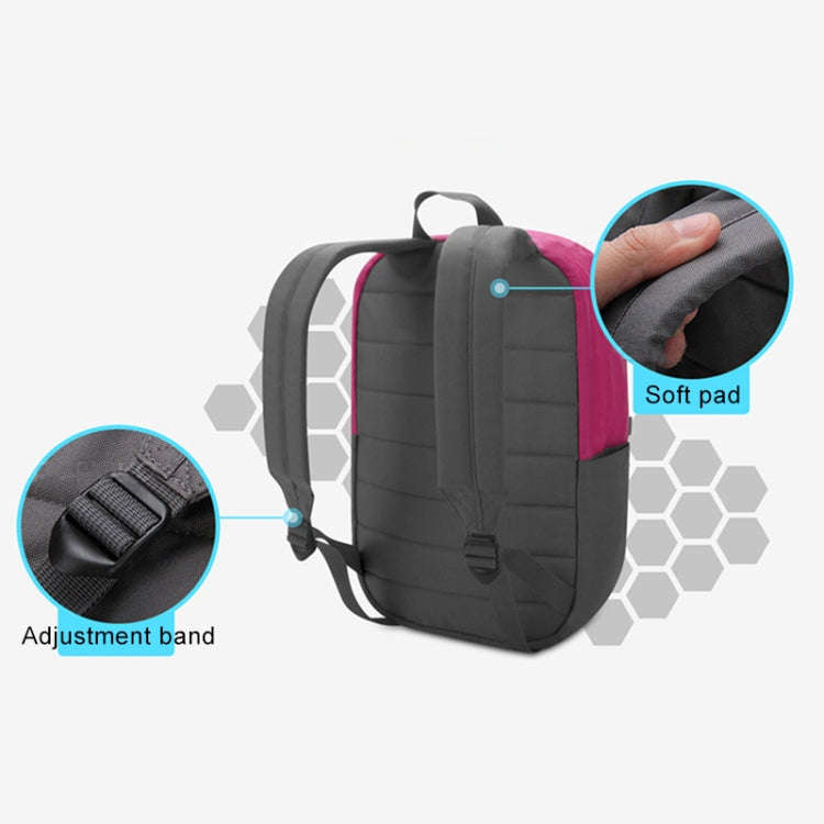 POFOKO XY Series 13.3 inch Fashion Color Matching Multi-functional Backpack Computer Bag, Size: S...
