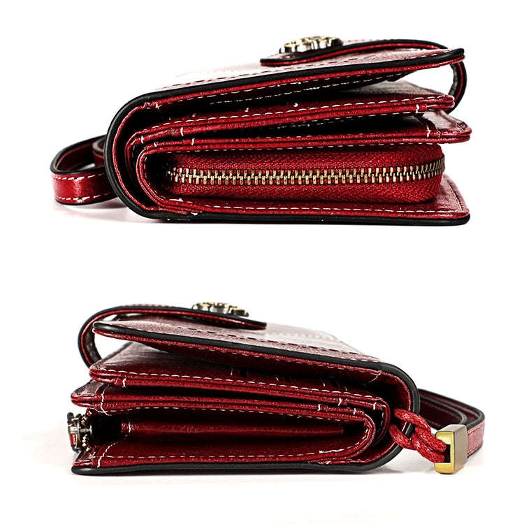 3556 Large Capacity Long Multi-function Anti-magnetic RFID Wallet Clutch for Ladies with Card Slo...