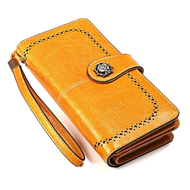 3556 Large Capacity Long Multi-function Anti-magnetic RFID Wallet Clutch for Ladies with Card Slo...