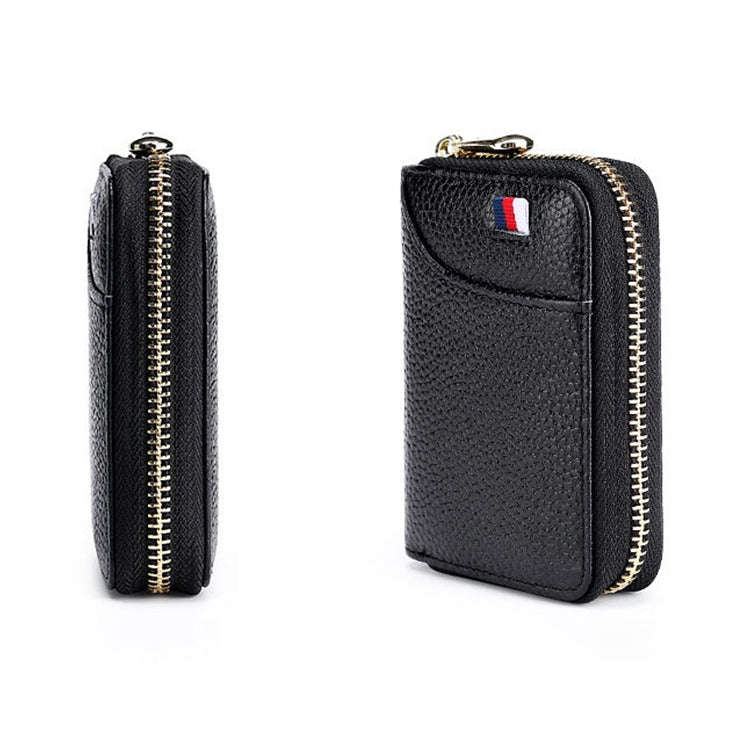 KB151 Multi-card Anti-magnetic RFID Organ Card Package Ladies Wallet (Black)