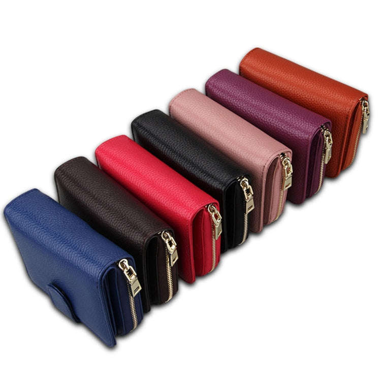 KB132 Female Style Full Grain Cow Leather Multifunctional RFID Wallet/ Card Bag/ Driving License ...