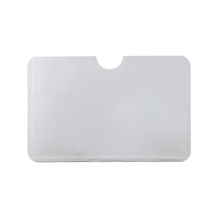 100 PCS Aluminum Foil RFID Blocking Credit Card ID Bank Card Case Card Holder Cover, Size: 9.3 x ...