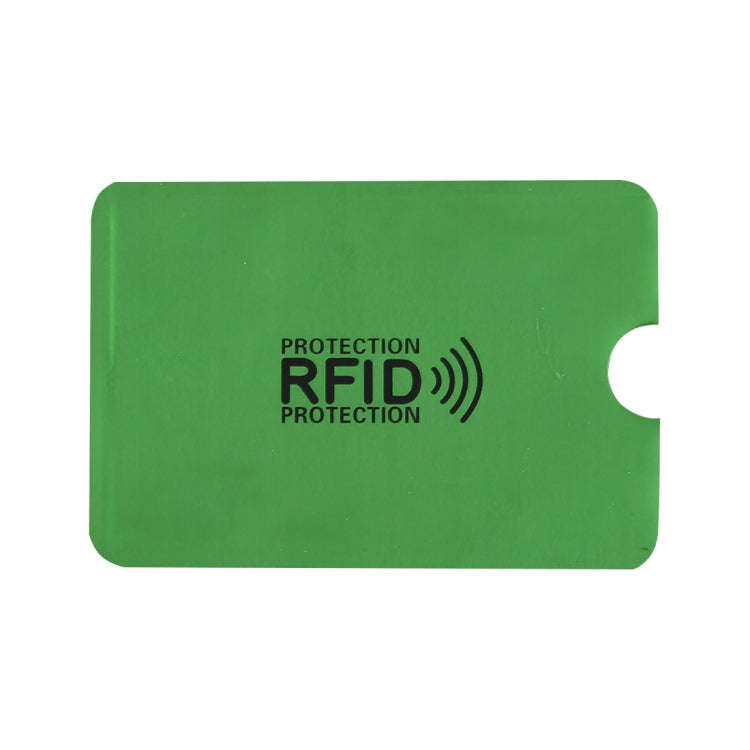 100pcs Aluminum Foil RFID Blocking Credit Card ID Bank Card Case Card Holder Cover, Size: 9 x 6.3...