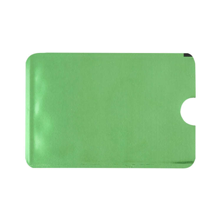 100pcs Aluminum Foil RFID Blocking Credit Card ID Bank Card Case Card Holder Cover, Size: 9 x 6.3...