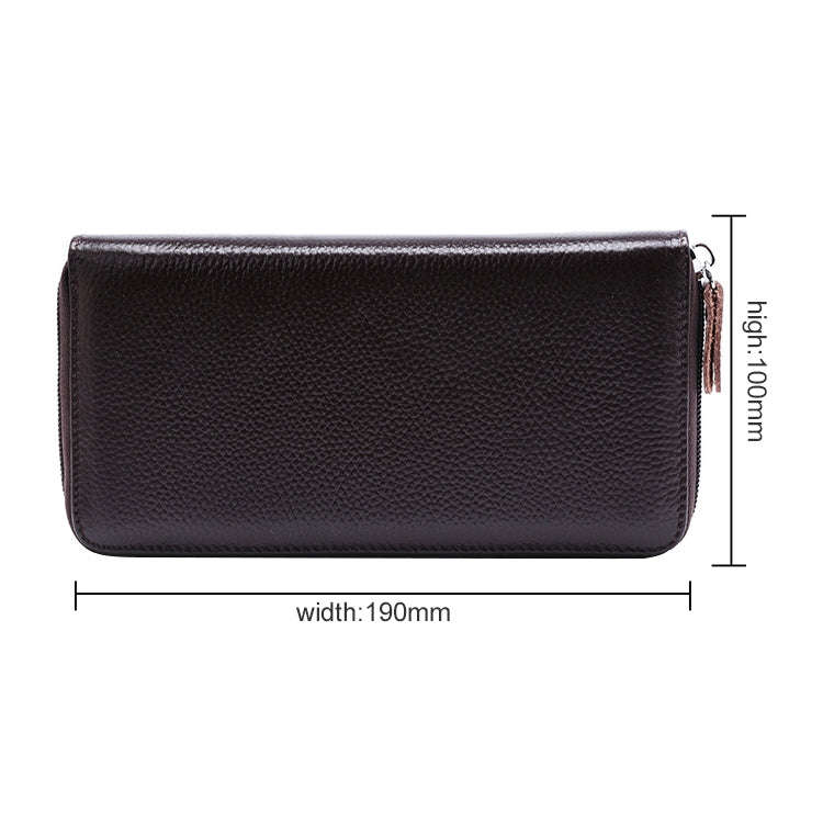 902 Antimagnetic RFID Litchi Texture Women Large Capacity Hand Wallet Purse Phone Bag with Card S...