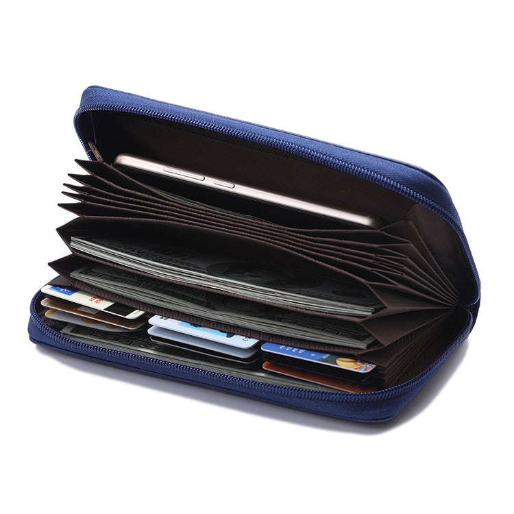 902 Antimagnetic RFID Litchi Texture Women Large Capacity Hand Wallet Purse Phone Bag with Card S...
