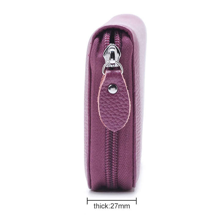 902 Antimagnetic RFID Litchi Texture Women Large Capacity Hand Wallet Purse Phone Bag with Card S...
