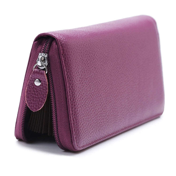 902 Antimagnetic RFID Litchi Texture Women Large Capacity Hand Wallet Purse Phone Bag with Card S...