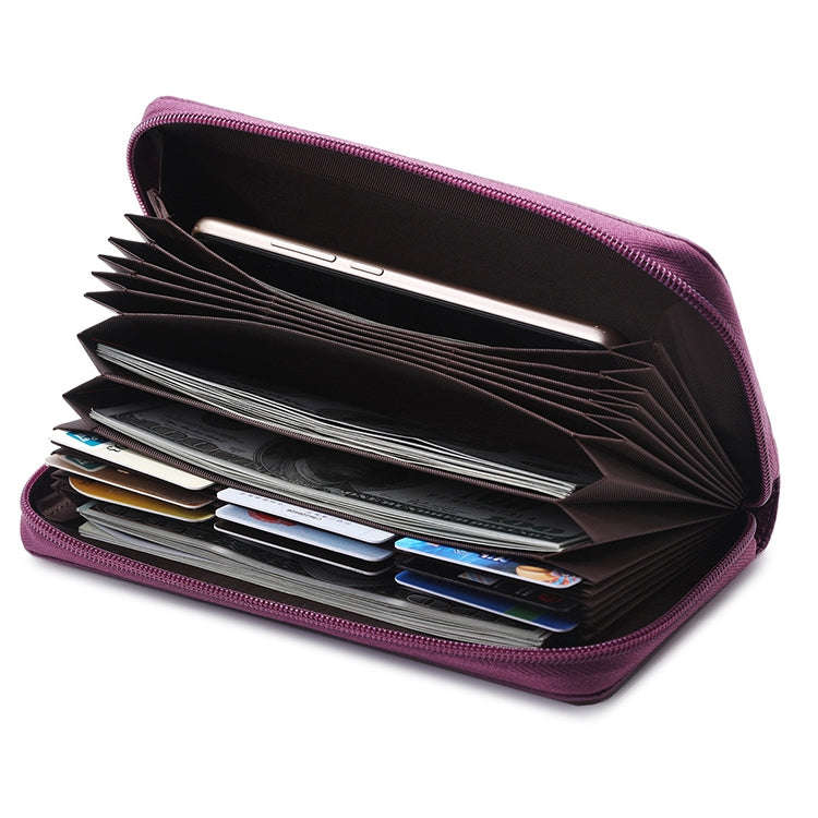 902 Antimagnetic RFID Litchi Texture Women Large Capacity Hand Wallet Purse Phone Bag with Card S...