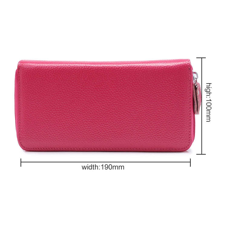 902 Antimagnetic RFID Litchi Texture Women Large Capacity Hand Wallet Purse Phone Bag with Card S...