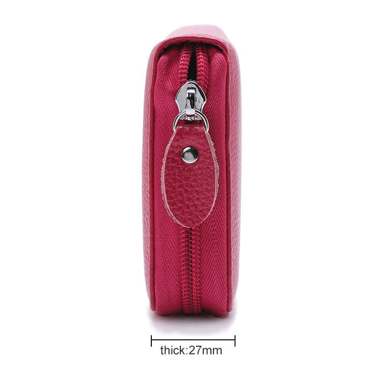 902 Antimagnetic RFID Litchi Texture Women Large Capacity Hand Wallet Purse Phone Bag with Card S...