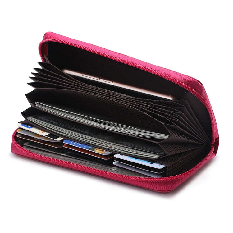 902 Antimagnetic RFID Litchi Texture Women Large Capacity Hand Wallet Purse Phone Bag with Card S...