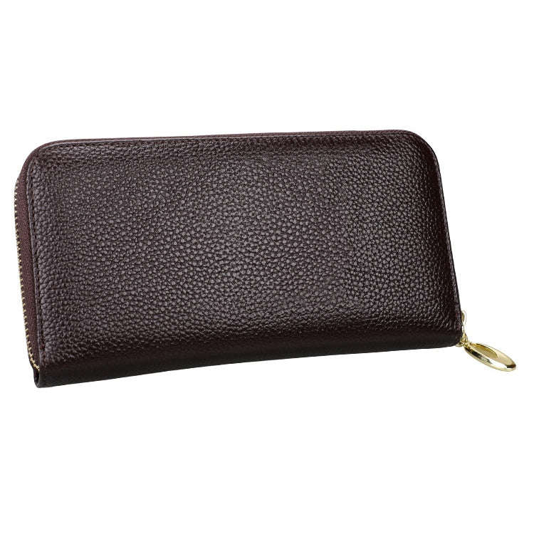 906 Antimagnetic RFID Litchi Texture Women Large Capacity Hand Wallet Purse Phone Bag with Card S...