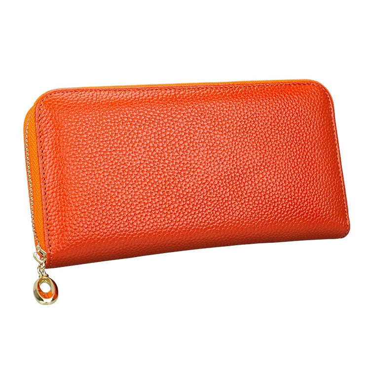 906 Antimagnetic RFID Litchi Texture Women Large Capacity Hand Wallet Purse Phone Bag with Card S...