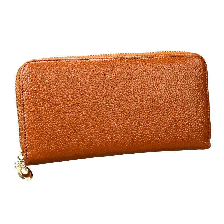 906 Antimagnetic RFID Litchi Texture Women Large Capacity Hand Wallet Purse Phone Bag with Card S...