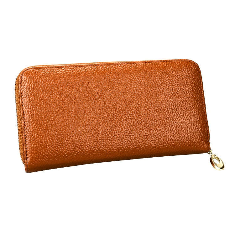 906 Antimagnetic RFID Litchi Texture Women Large Capacity Hand Wallet Purse Phone Bag with Card S...