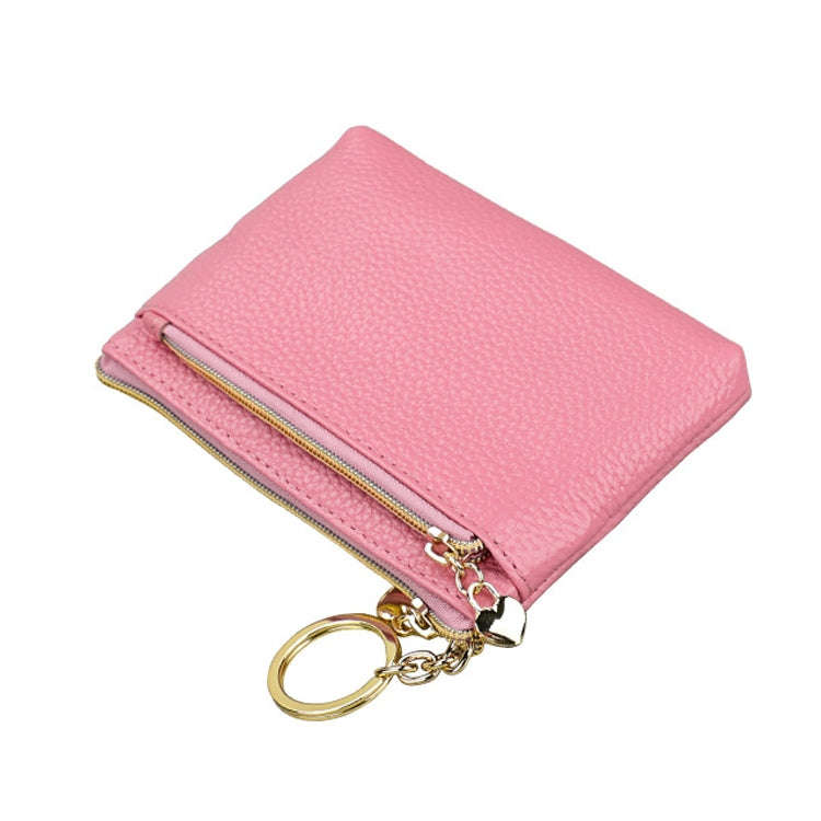 2013 Multifunctional Litchi Texture Women Large Capacity Hand Wallet with Card Slots(Pink)