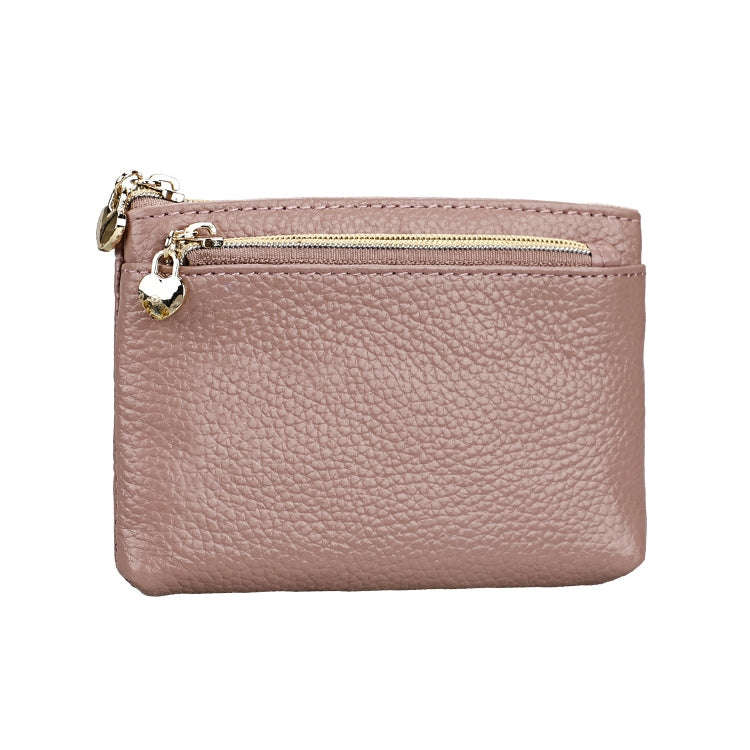 2013 Multifunctional Litchi Texture Women Large Capacity Hand Wallet with Card Slots(Light Pink)