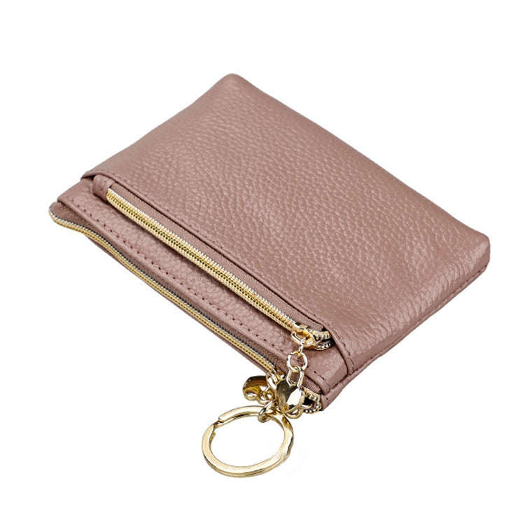 2013 Multifunctional Litchi Texture Women Large Capacity Hand Wallet with Card Slots(Light Pink)