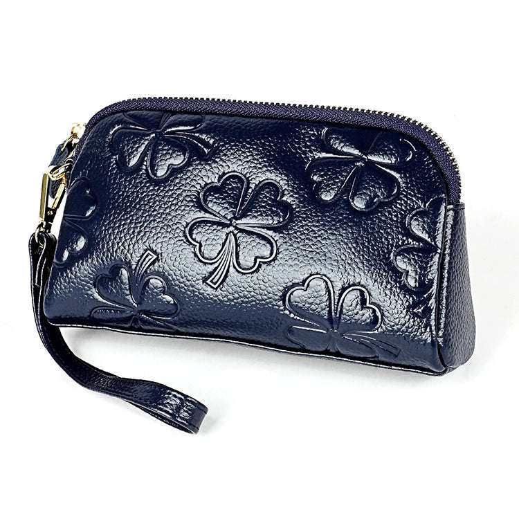 2026 Multifunctional Litchi Texture Women Large Capacity Hand Wallet Shell bag with Card Slots(Sa...