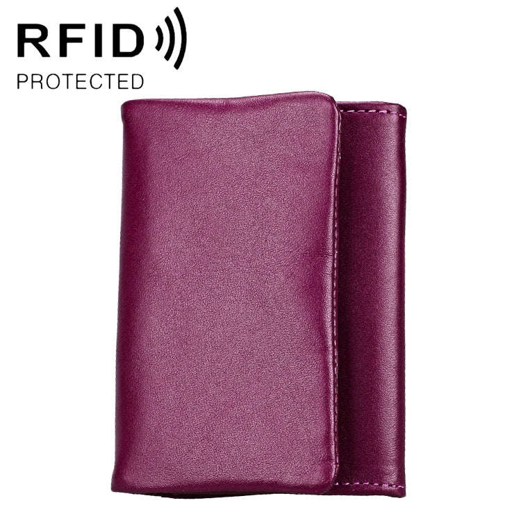 2031 Antimagnetic RFID Multifunctional Women Lock Buckle Large Capacity Hand Wallet with Card Slo...