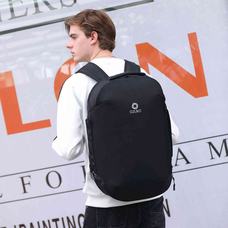 Ozuko 9216 Large Capacity Male Waterproof Business Outdoor Travel Shoulder Backpack Size: Large, ...