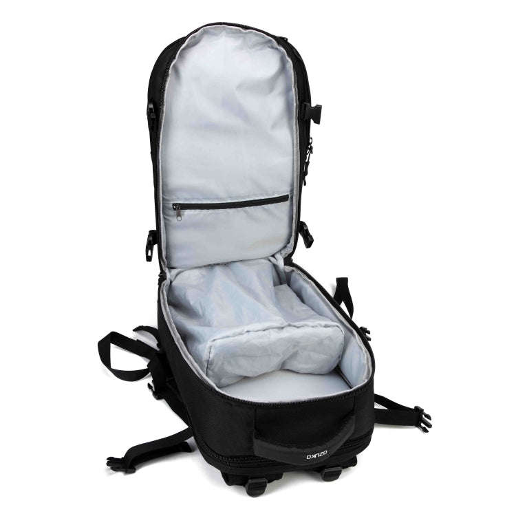 Ozuko 8983 Large Capacity Waterproof Travel Outdoor USB Shoulder Backpack 17 Inch(Light Grey)