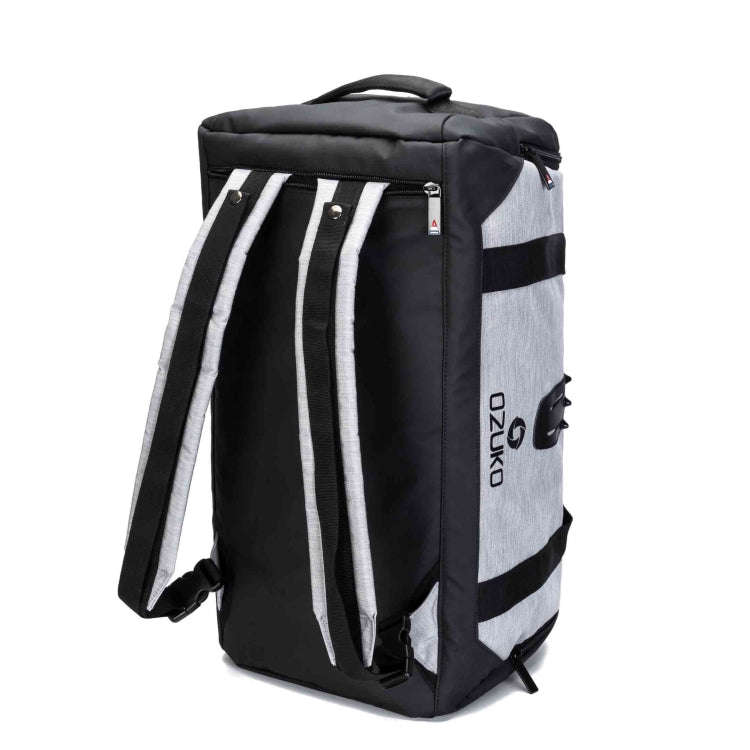 Ozuko 9005 Large Capacity Oxford Outdoor Travel Single Shoulder Handbag 21 Inch(Grey)