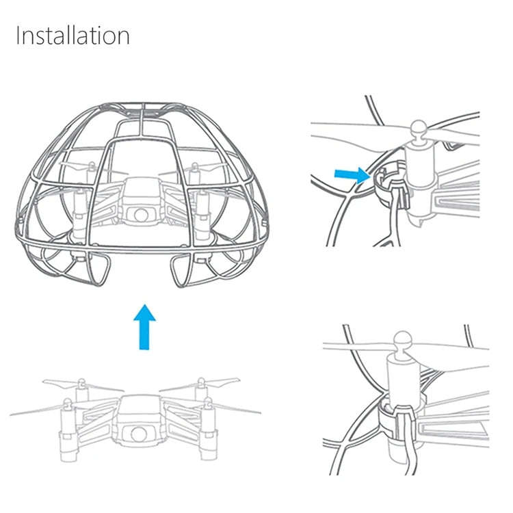 PGYTECH Spherical Protective Cover Cage for DJI TELLO