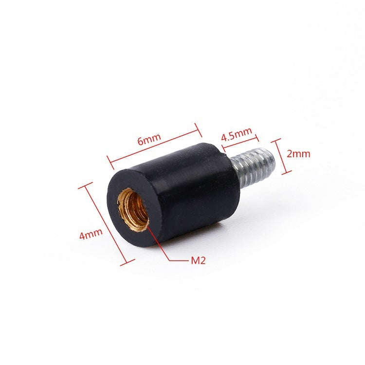 10 Packs / 40pcs iFligh M2 VD Shock-absorbing Rubber Pillar Shakeproof Damping Brace Absorbing Co...