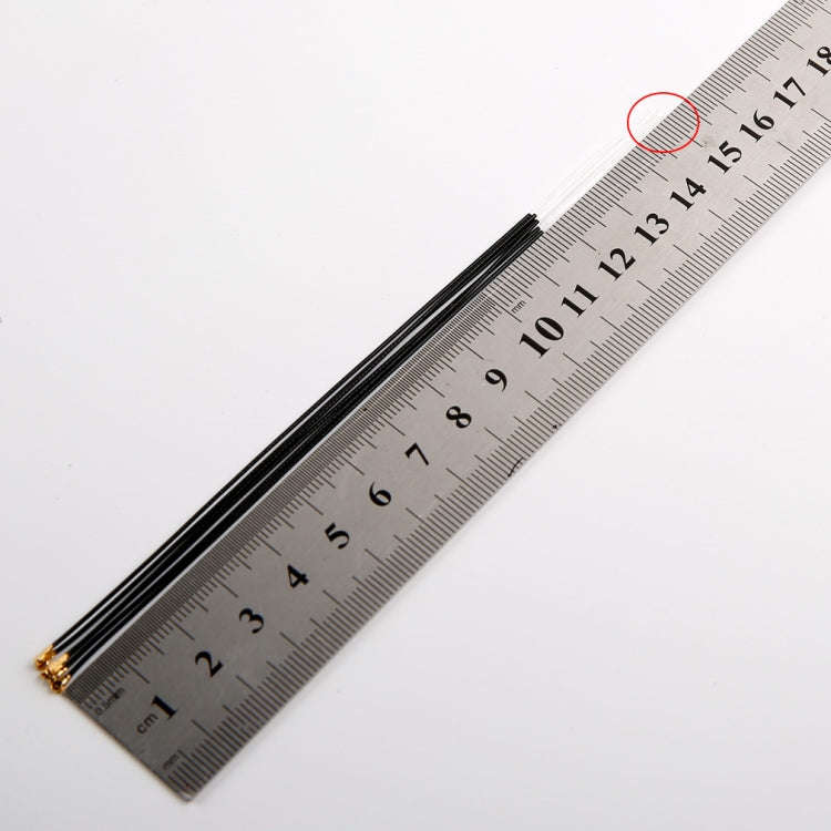 25 PCS iFlight 15cm 2.4G IPEX 4 Port FPV Racing Drone Receiver Antenna Gold Plated Ipex Header Fo...